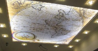Натяжной потолок с фотопечатью Краснокаменск, цена от 6282 руб.